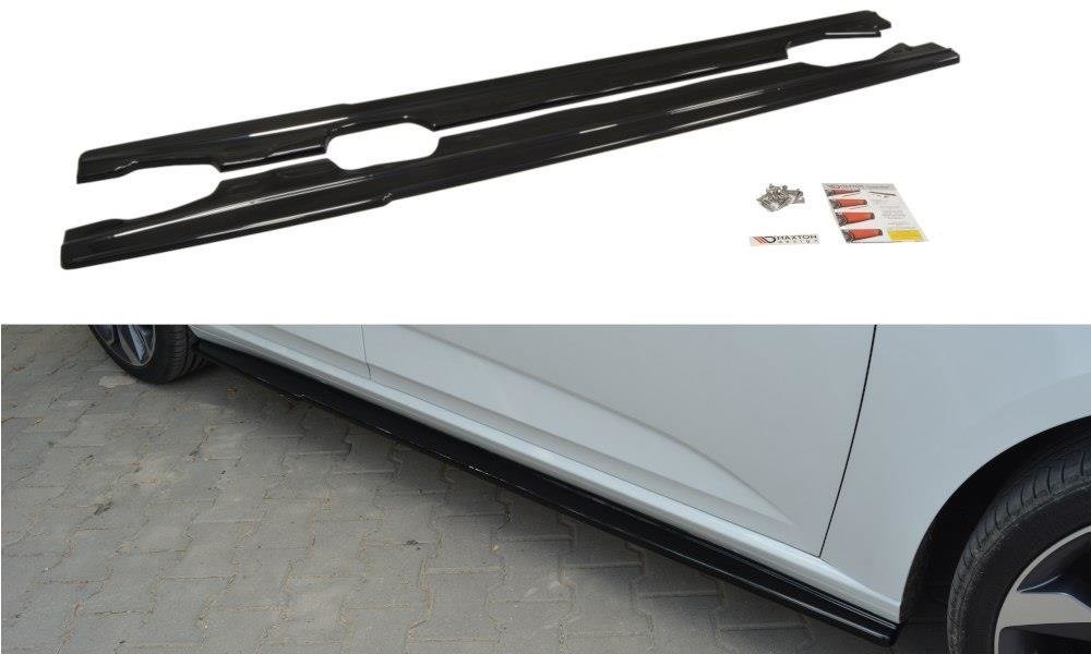 Side Skirts Diffusers Renault Megane MK4 Hatchback (2016-UP)