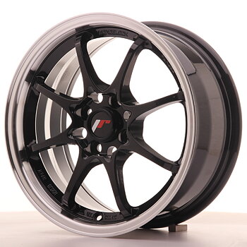 JAPAN RACING JR5 15X7 ET35 4X100 GLOSS BLACK