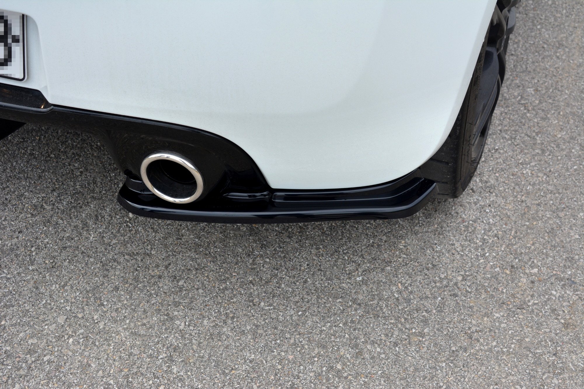 Rear Side Splitters Renault CLIO MK3 RS Facelift (2009-2012) - 3