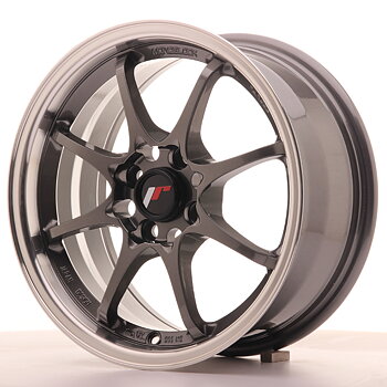 JAPAN RACING JR5 15X7 ET35 4X100 GUN METAL