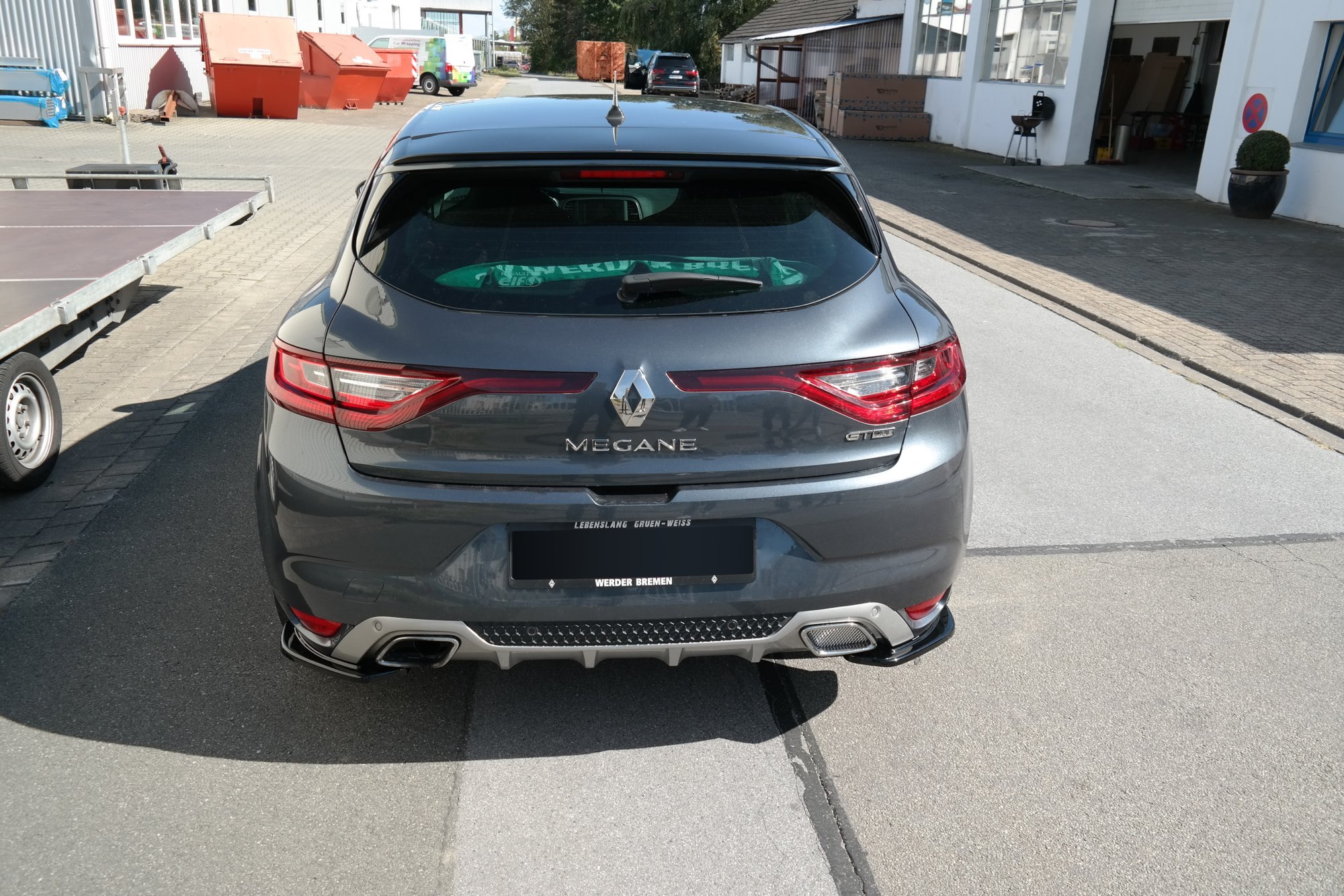 Rear Side Splitters Renault Megane MK4 Gt-line (2016-) - 6