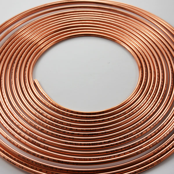 COPPER BRAKE PIPE DIAMETER 4.75MM (10M ROLL)