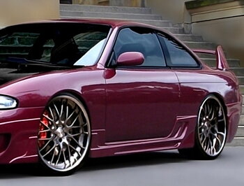 NISSAN S14 95-99 SIDESKIRTS BLADE [AUTOR]