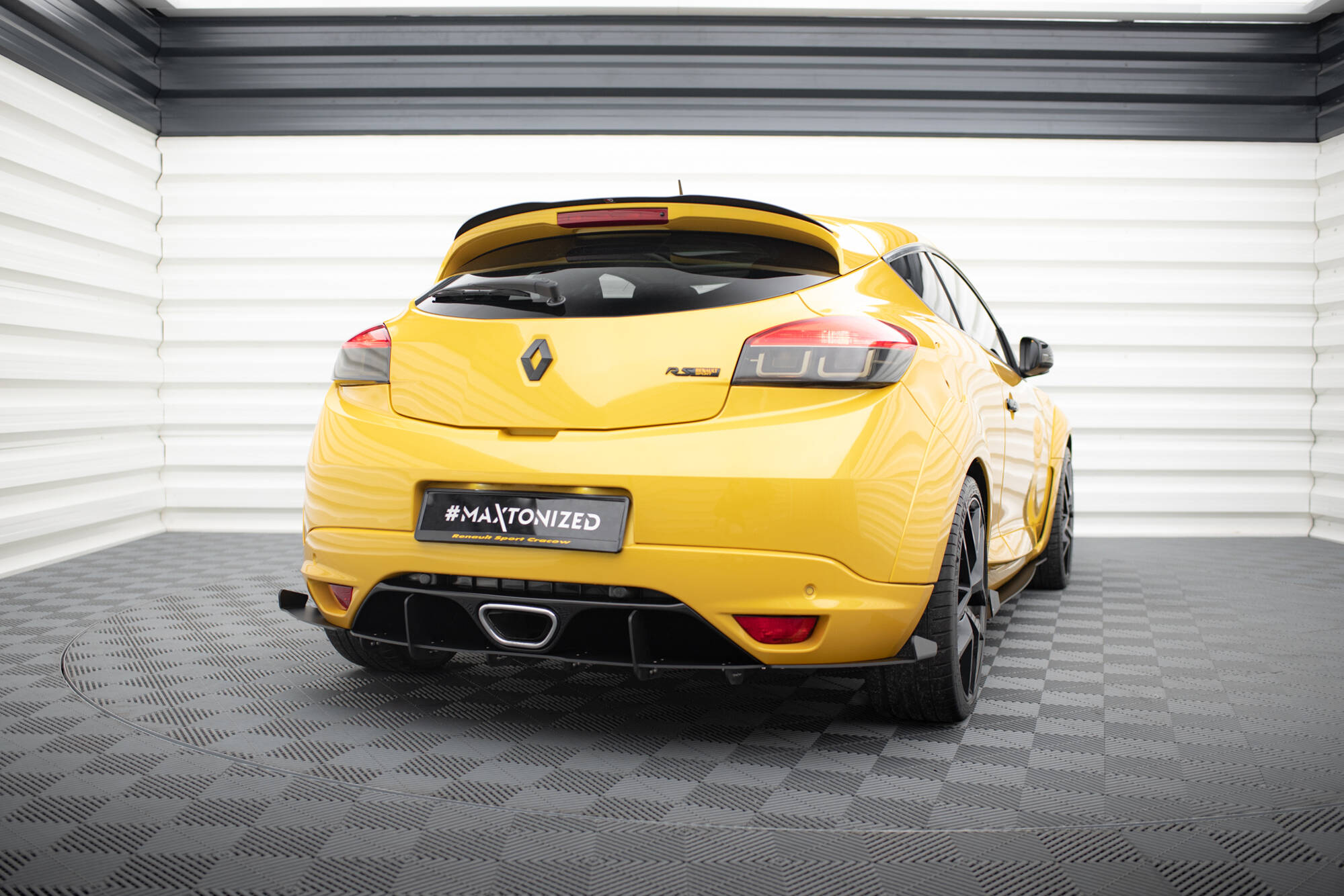 Rear Side Splitters Renault Megane Mk3 RS - 3