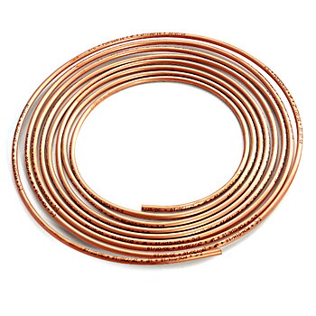 COPPER BRAKE PIPE DIAMETER 4.75MM (5M ROLL)