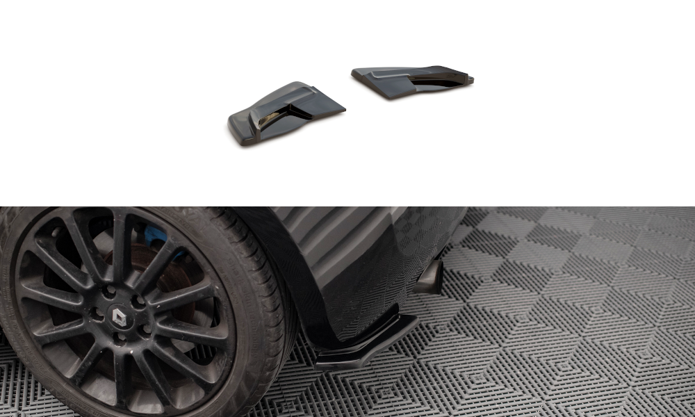 Rear Side Splitters Renault CLIO MK3 RS (2006-2009)