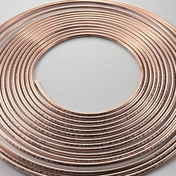 CUPRONICKEL BRAKE PIPE DIAMETER 4,75MM (10M ROLL)