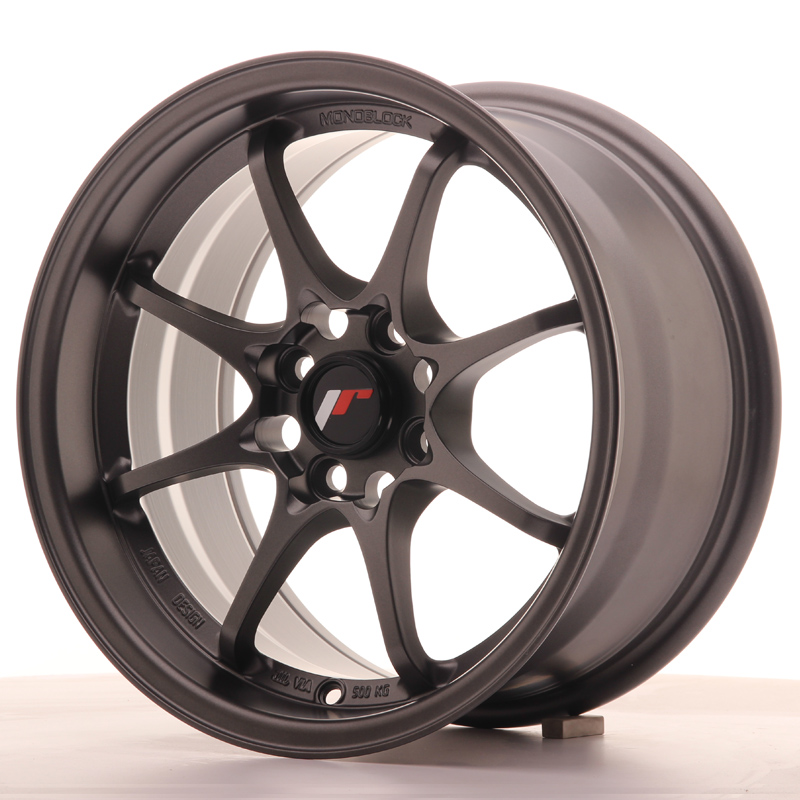 Japan Racing JR5 15x8 ET28 4x100 Matt GM