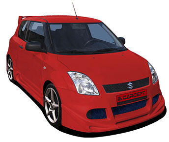 SUZUKI SWIFT 3D 05+ EXTREME FRONT BUMPER [CARCEPT]