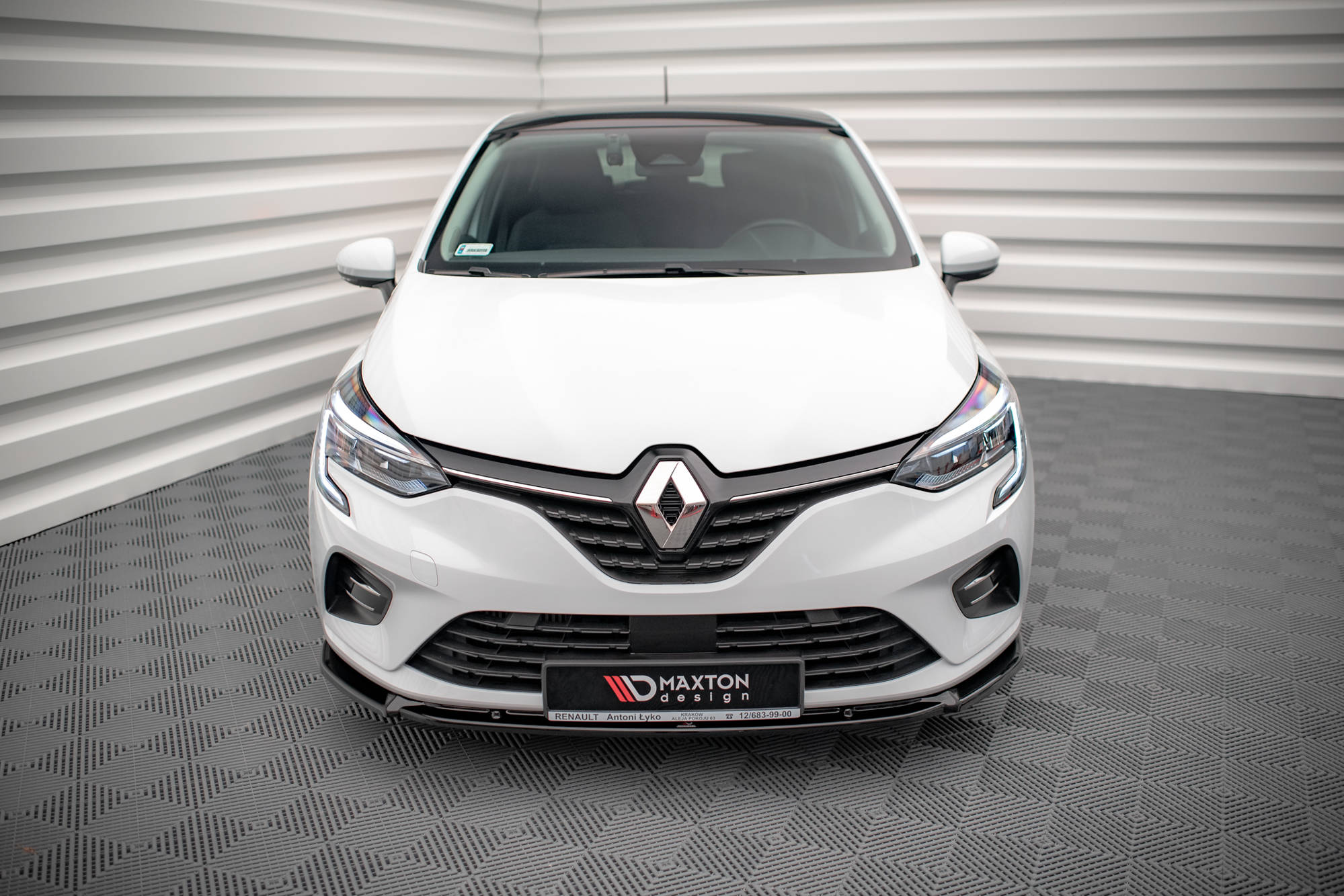 Front Splitter V.2 Renault CLIO MK5 (2019-) - 3