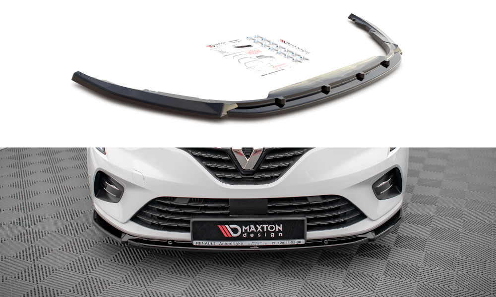 Front Splitter V.2 Renault CLIO MK5 (2019-)