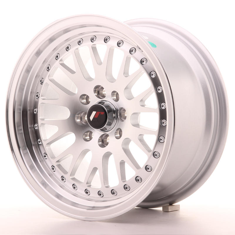 JAPAN RACING JR10 15X8 ET20 4X100/108 MACHINED SIL
