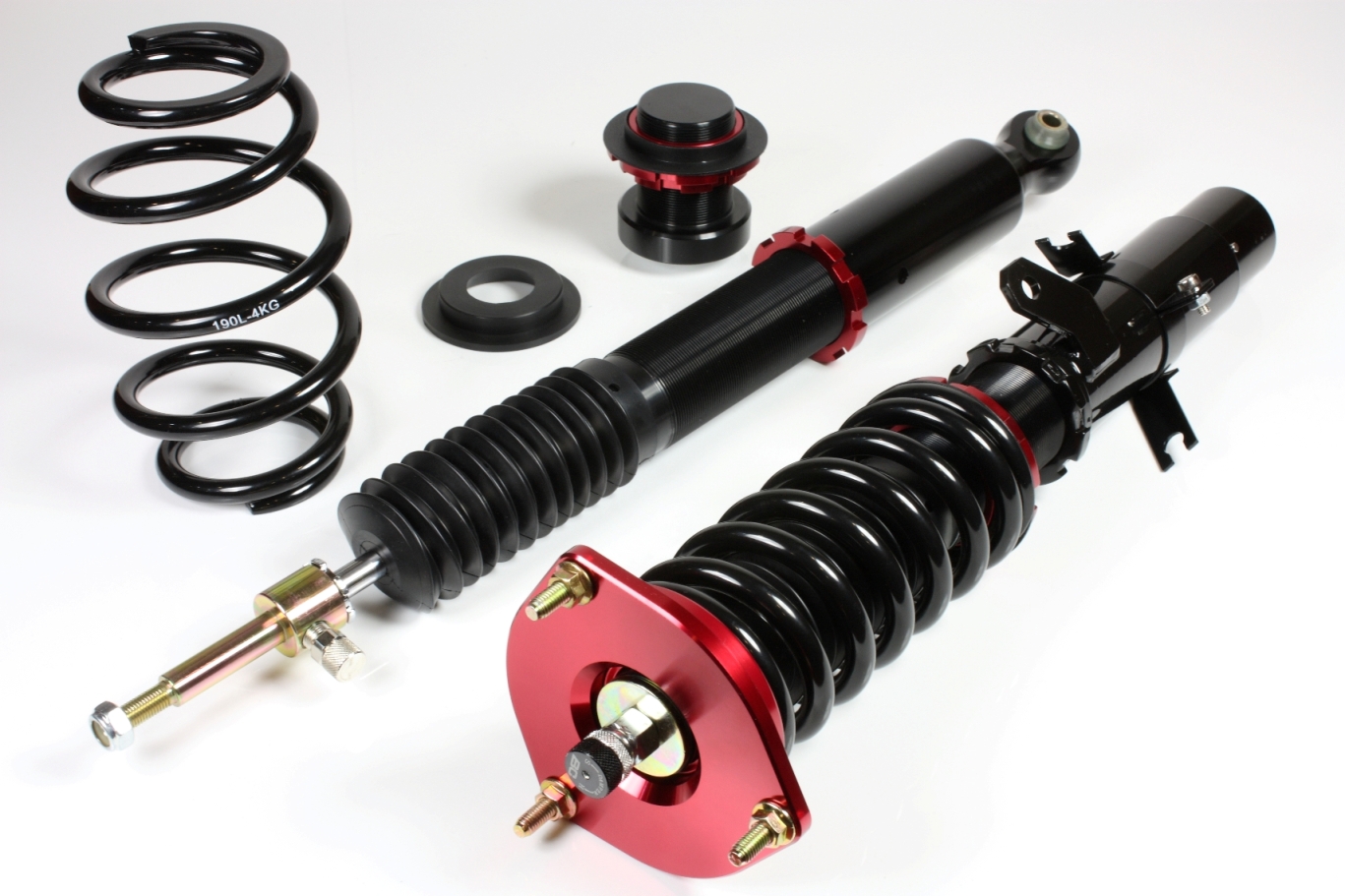 BC RACING V1 VM COILOVER KIT FOR VOLKSWAGEN POLO 1.4 9N/9N3/MK4 PQ24 2002–2009 - 7