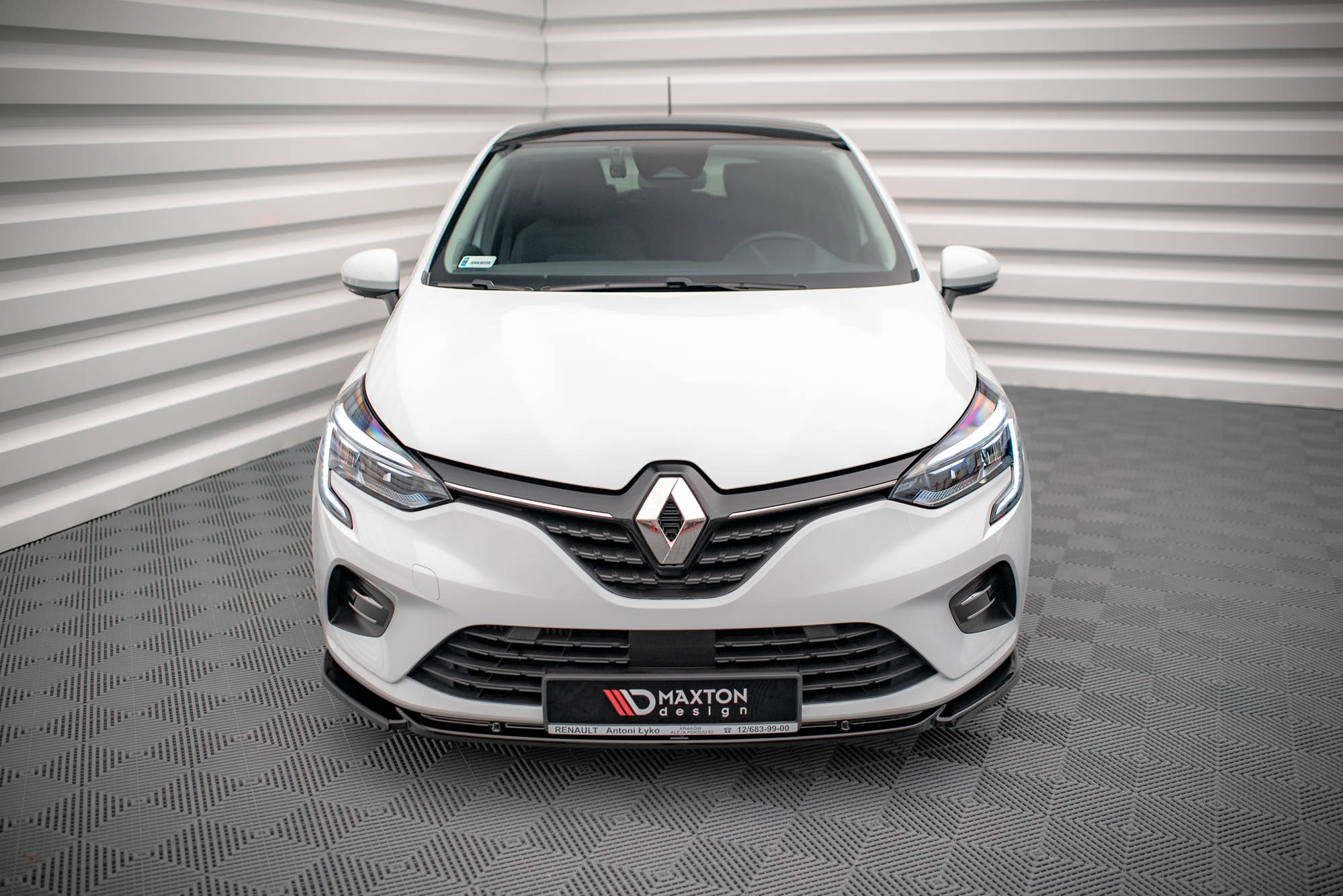 Front Splitter V.1 Renault CLIO MK5 (2019-) - 3