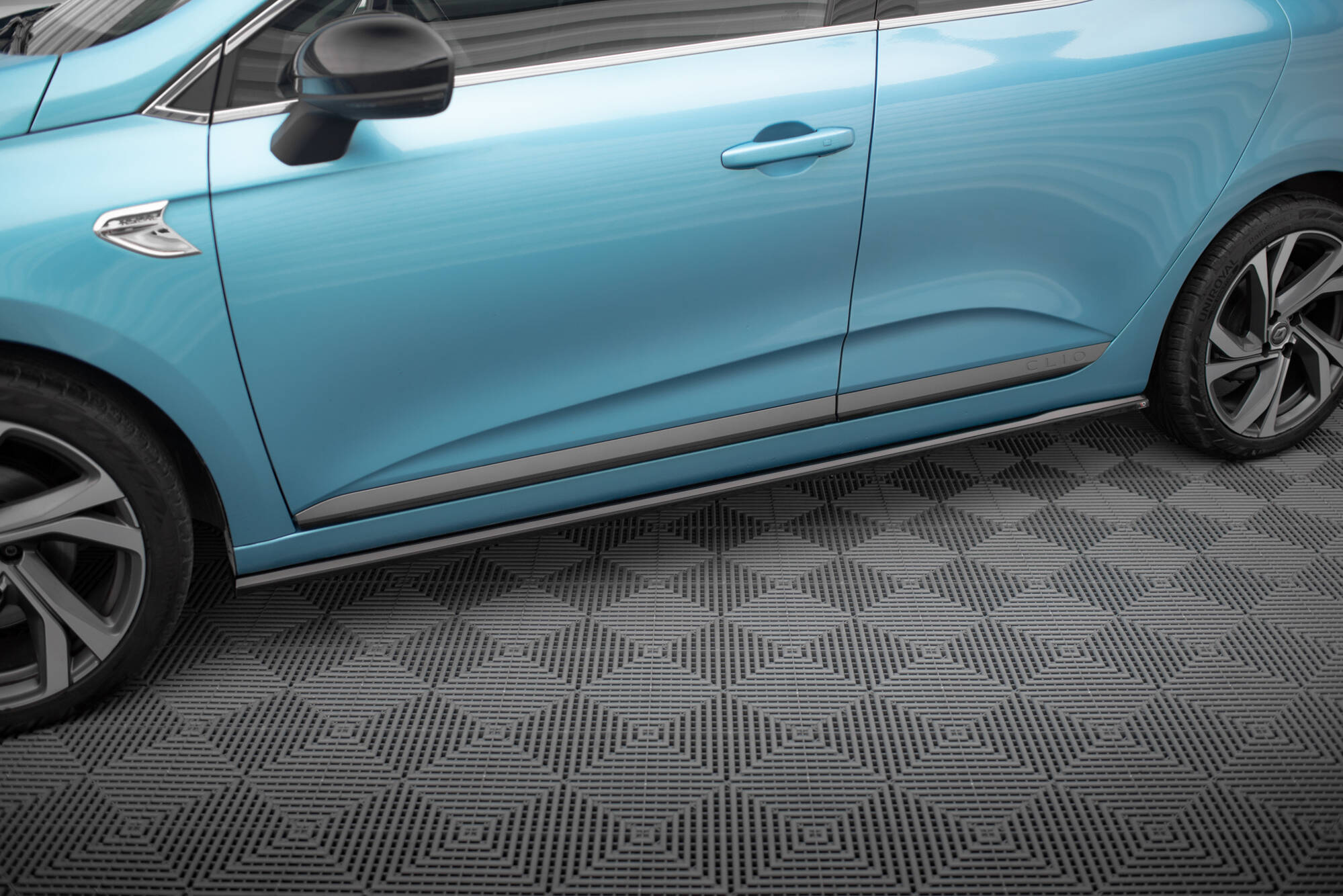 Side Skirts Diffusers Renault Clio R.S. Line Mk5 - 3