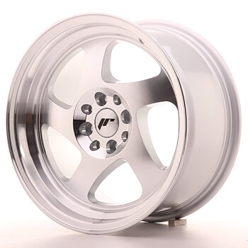 JAPAN RACING JR15 16X8 ET25 4X100/108 MACHINED SIL