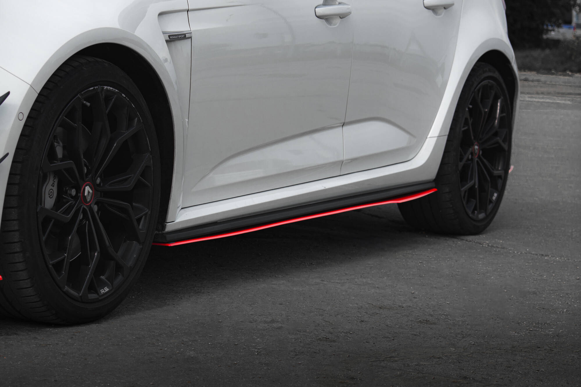 Side Skirts Diffusers V.2 Renault Megane RS Mk4 - 2