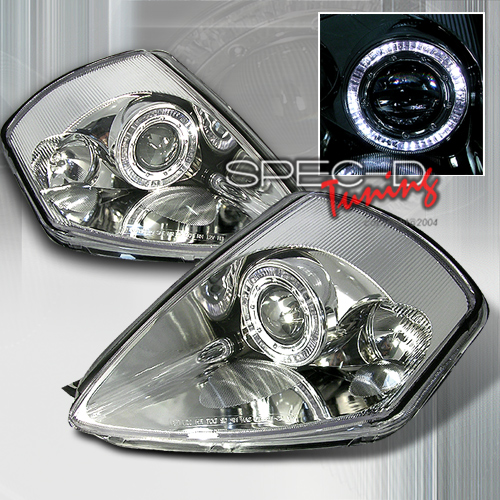MITSUBISHI ECLIPSE 00-05 PROJECTOR HEADLIGHTS CLEAR [KS]