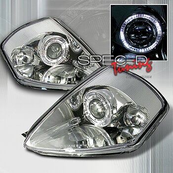 MITSUBISHI ECLIPSE 00-05 PROJECTOR HEADLIGHTS CLEAR [KS]