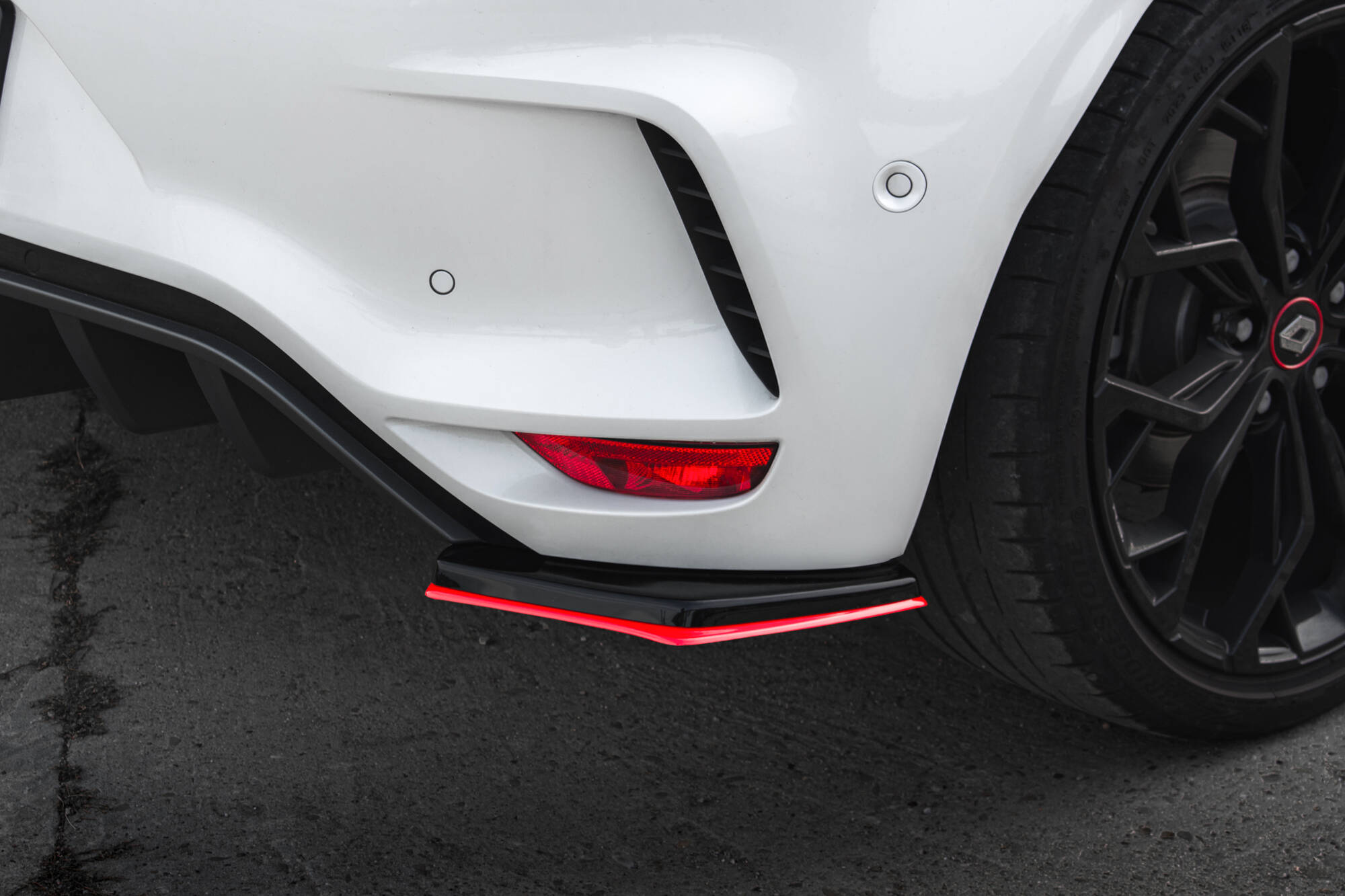 Rear Side Splitters V.2 Renault Megane RS Mk4 - 2