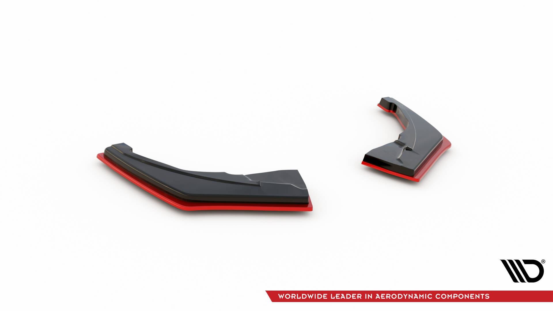 Rear Side Splitters V.2 Renault Megane RS Mk4 - 5