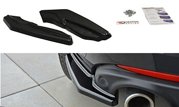 Rear Side Splitters Renault Laguna MK 3 Coupe (2008-2015)