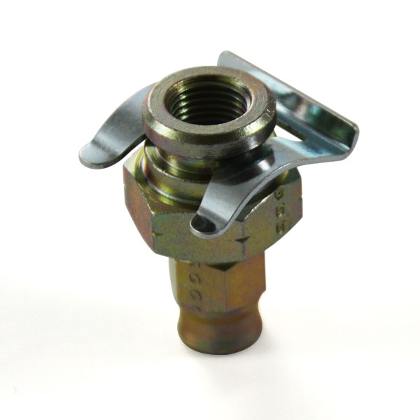 CLIP FEMALE CONCAVE BULKHEAD FITTING FOR HOSE - DASH 3 - M 10X100 - 2