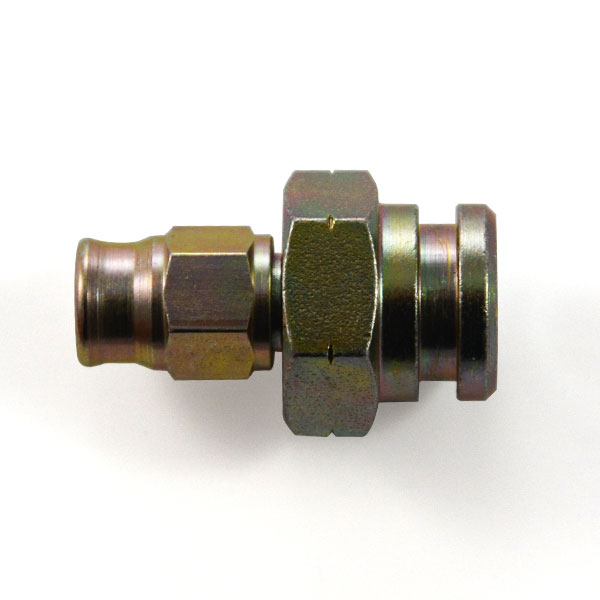 CLIP FEMALE CONCAVE BULKHEAD FITTING FOR HOSE - DASH 3 - M 10X100