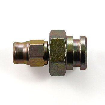CLIP FEMALE CONCAVE BULKHEAD FITTING FOR HOSE - DASH 3 - M 10X100