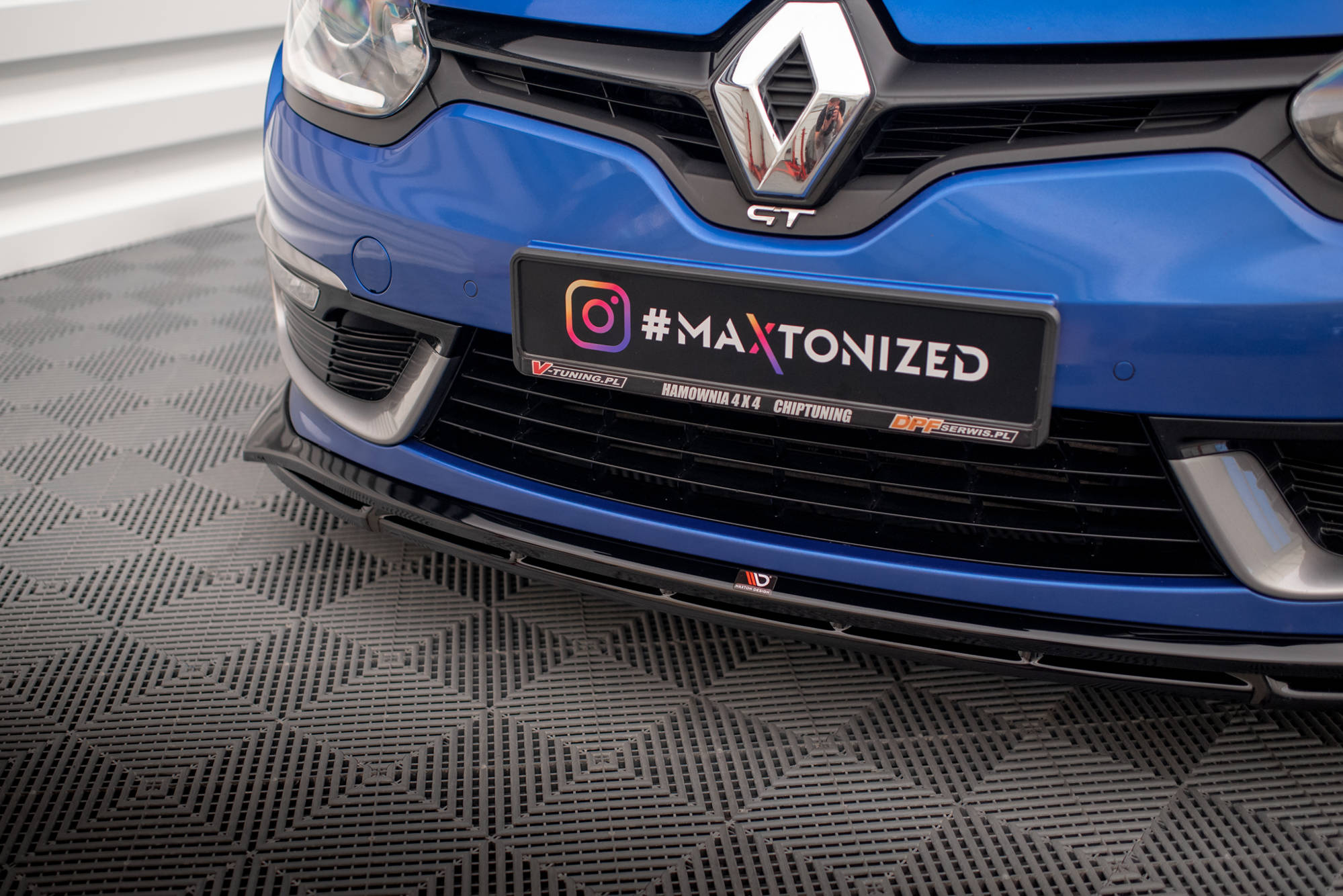 Front Splitter Renault Megane GT Line Grandtour Mk3 Facelift - 3