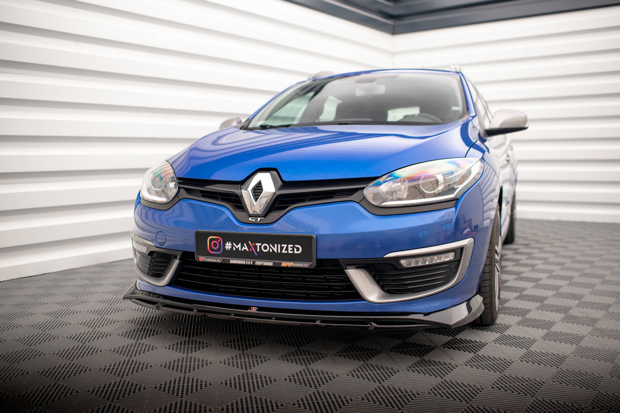 Front Splitter Renault Megane GT Line Grandtour Mk3 Facelift - 4