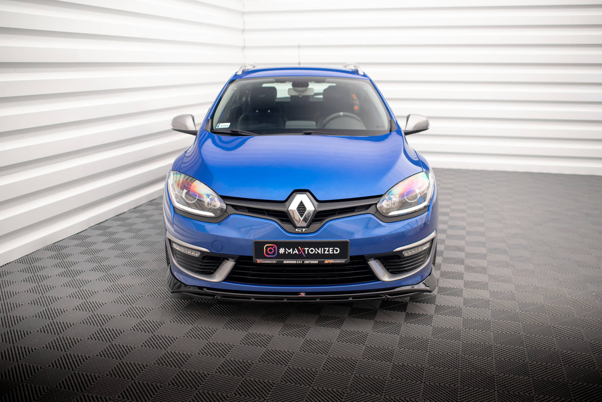 Front Splitter Renault Megane GT Line Grandtour Mk3 Facelift - 2