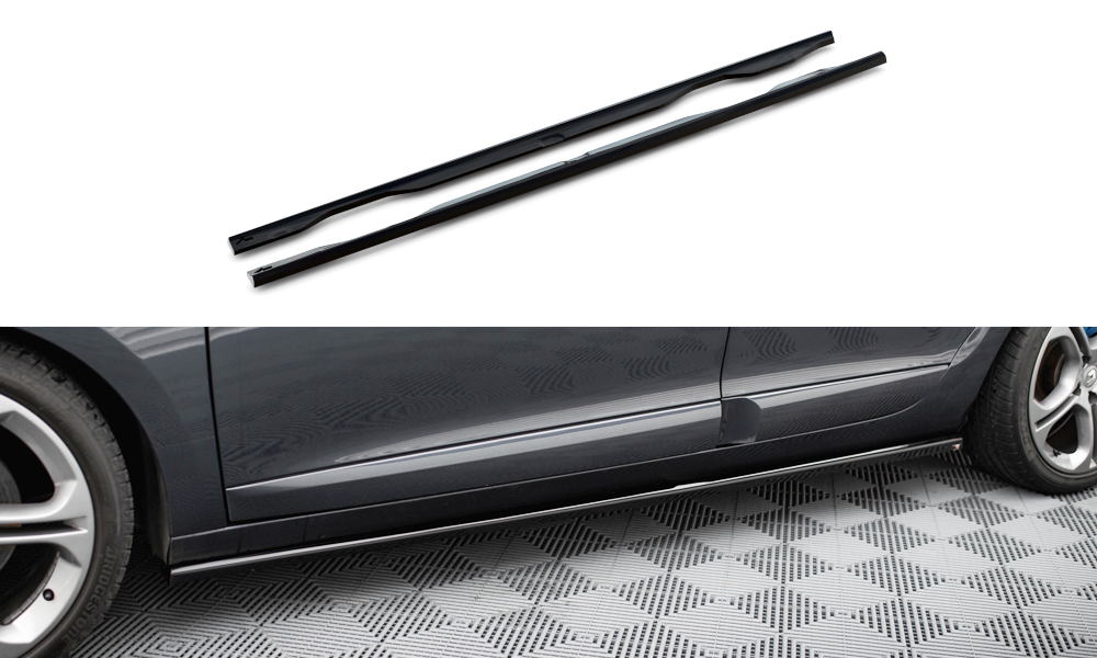 Side Skirts Diffusers Renault Megane GT Mk3 Facelift