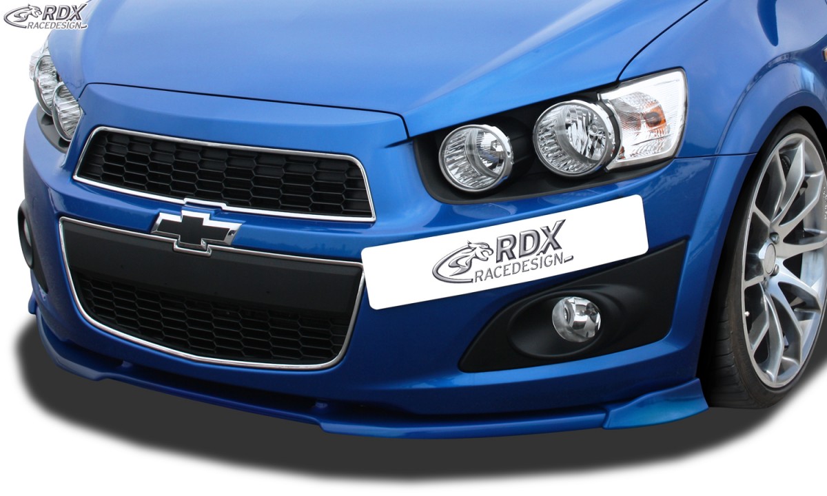 FRONT SPOILER VARIO-X CHEVROLET AVEO (T300) FRONT LIP SPLITTER