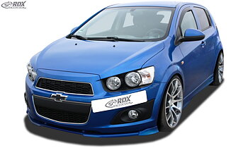 FRÄMRE STÖTFÅNGARE LÄPP VARIO-X CHEVROLET AVEO (T300) FRONT LIP SPLITTER