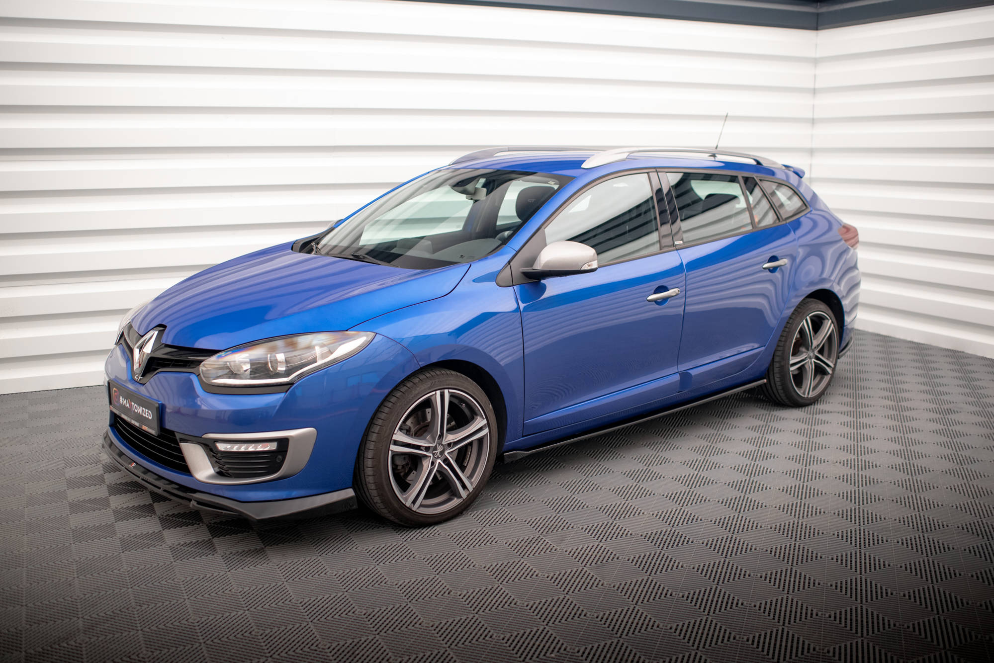 Side Skirts Diffusers Renault Megane GT Line Grandtour Mk3 Facelift - 4
