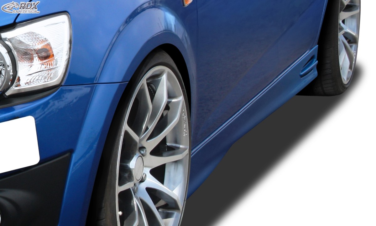 SIDESKIRTS CHEVROLET AVEO (T300) "GT4" - 4