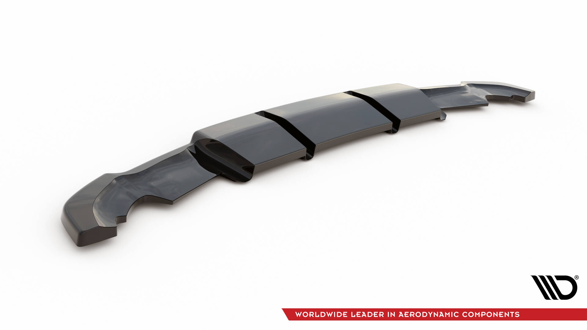 Central Rear Splitter (Vertical Bars) Renault Clio RS Mk4 - 7