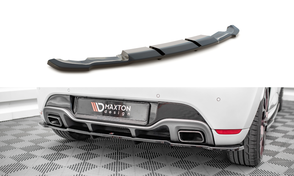 Central Rear Splitter (Vertical Bars) Renault Clio RS Mk4