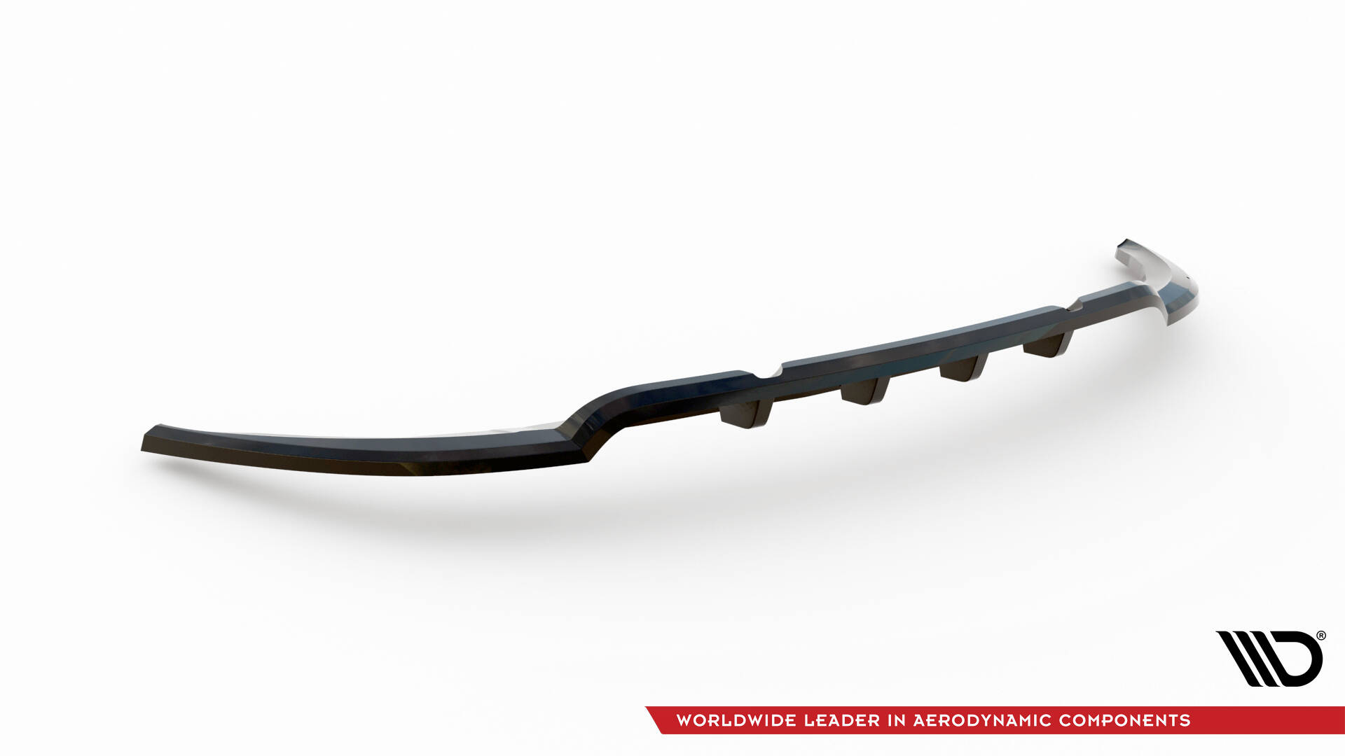 Central Rear Splitter (Vertical Bars) Renault Megane GT Mk3 Facelift - 5