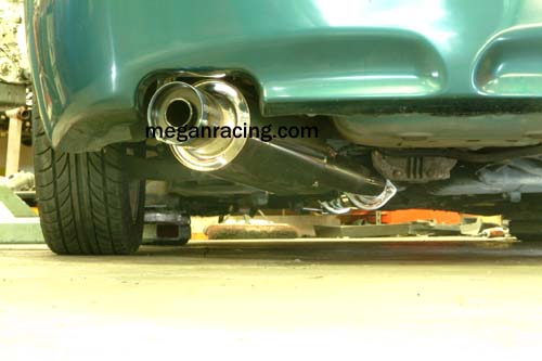 MITSUBISHI ECLIPSE 95-99 AWD MEGAN RACING TURBO CATBACK - 2