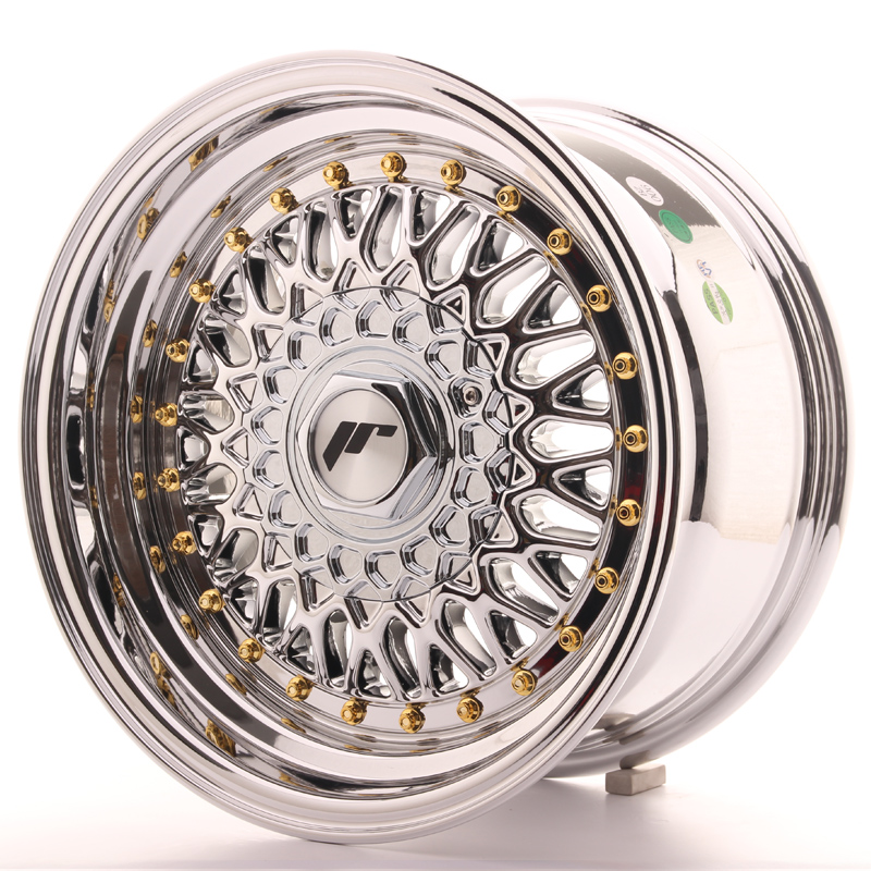 JAPAN RACING JR9 15X8 ET20 4X100/108 CHROME