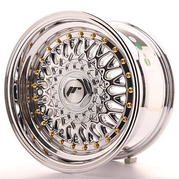 JAPAN RACING JR9 15X8 ET20 4X100/108 CHROME