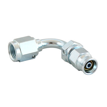 FEMALE CONNECTOR ANGLED 90° TURNING 3/8 CONCAVE DASH3 (MASTER CYLINDER INLET/ CALIPERS)