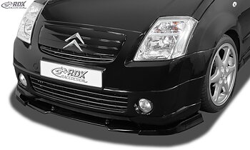 FRONT SPOILER VARIO-X CITROEN C2 VTR / VTS FRONT LIP SPLITTER
