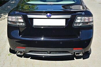 Central Rear Splitter SAAB 9-3 Turbo X (2007-2011)