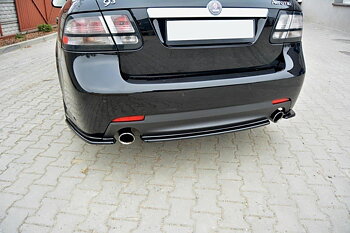 Central Rear Splitter SAAB 9-3 AERO MK2 Facelift (2007-2011)