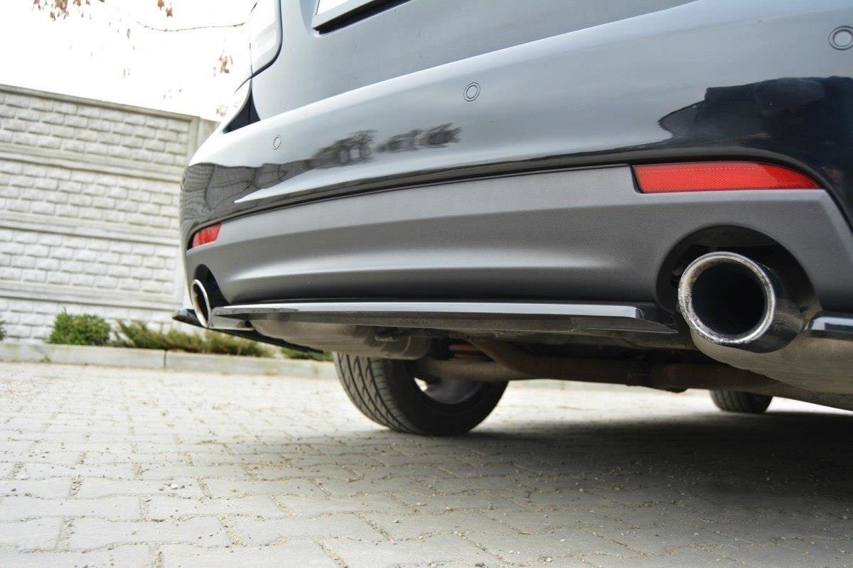 Central Rear Splitter SAAB 9-3 AERO MK2 Facelift (2007-2011) - 5