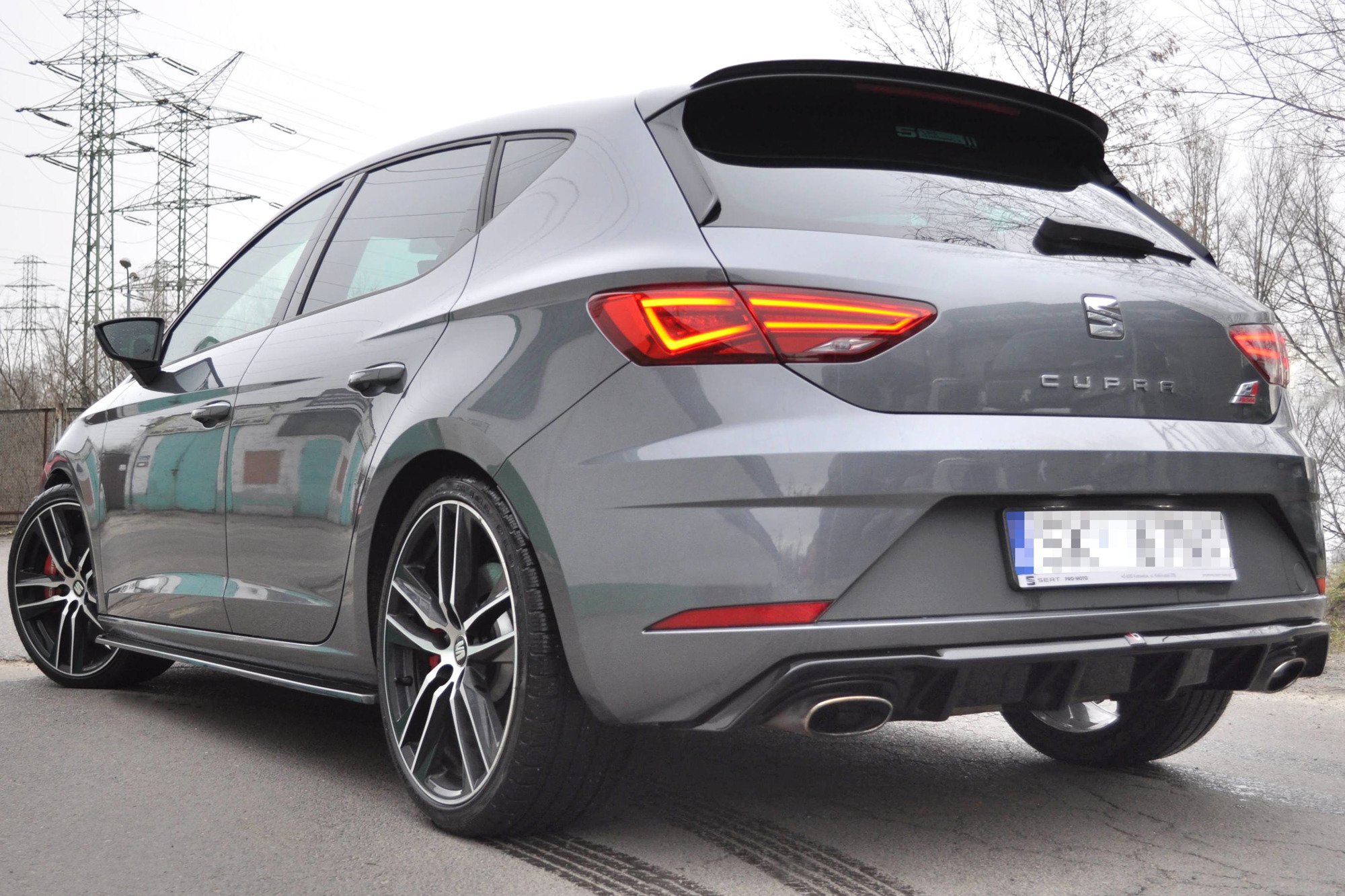 Rear Valance V.1 Seat Leon Cupra Mk3 FL Hatchback - 4