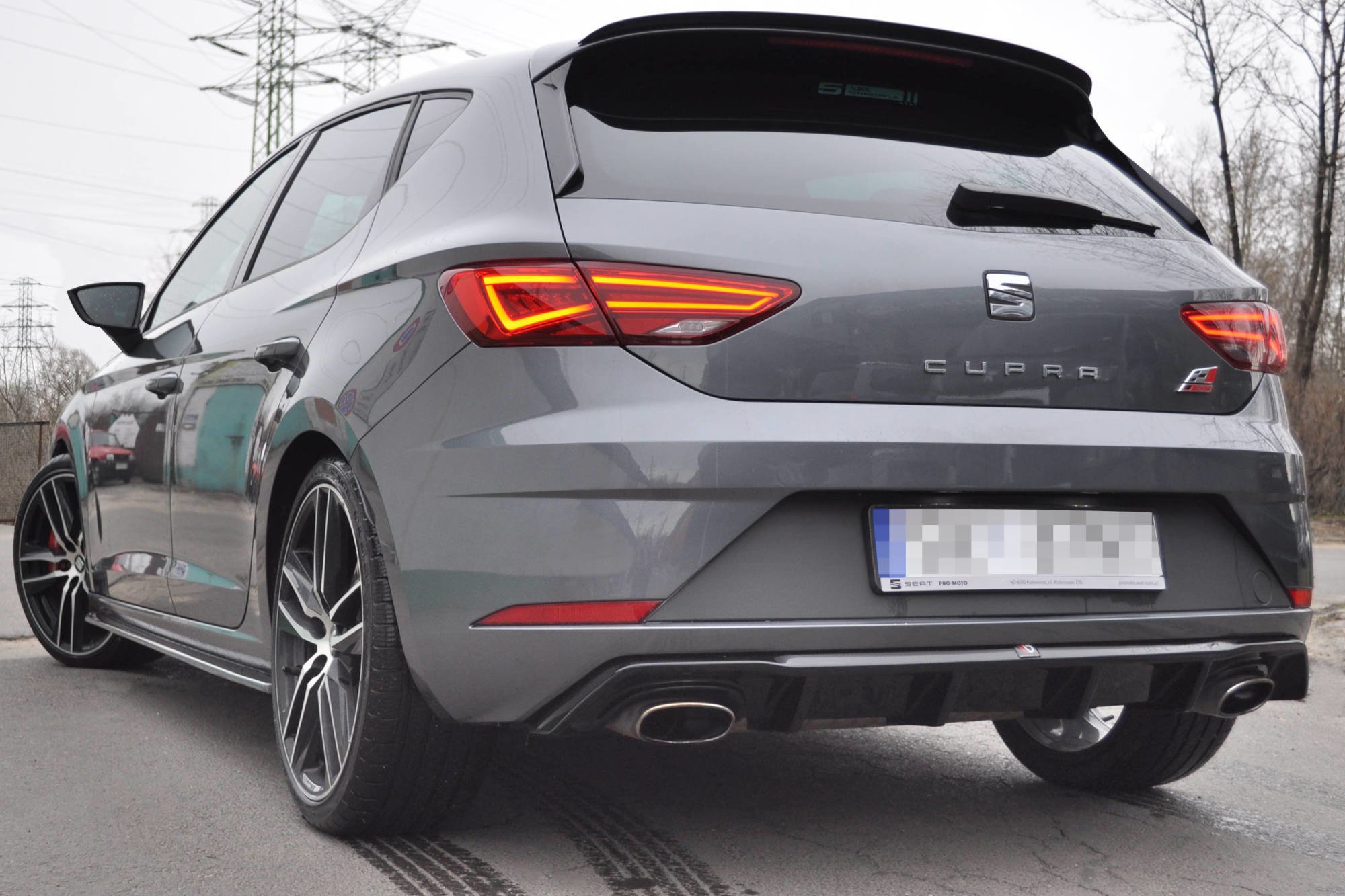 Rear Valance V.1 Seat Leon Cupra Mk3 FL Hatchback - 3
